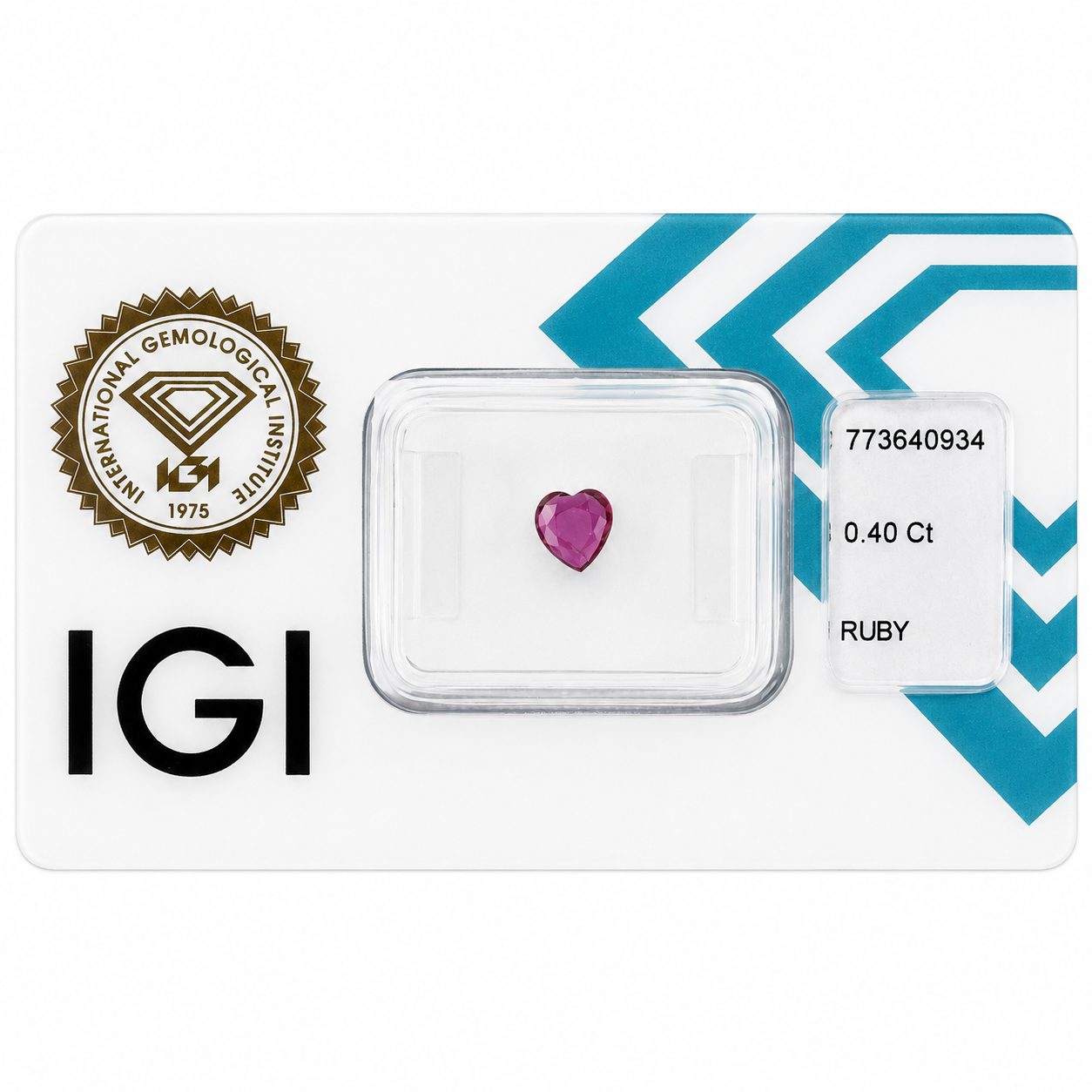 Natürlicher Rubin – 0,40 ct | Heart Mixed Cut | Tief Purpur Rosa-Rot