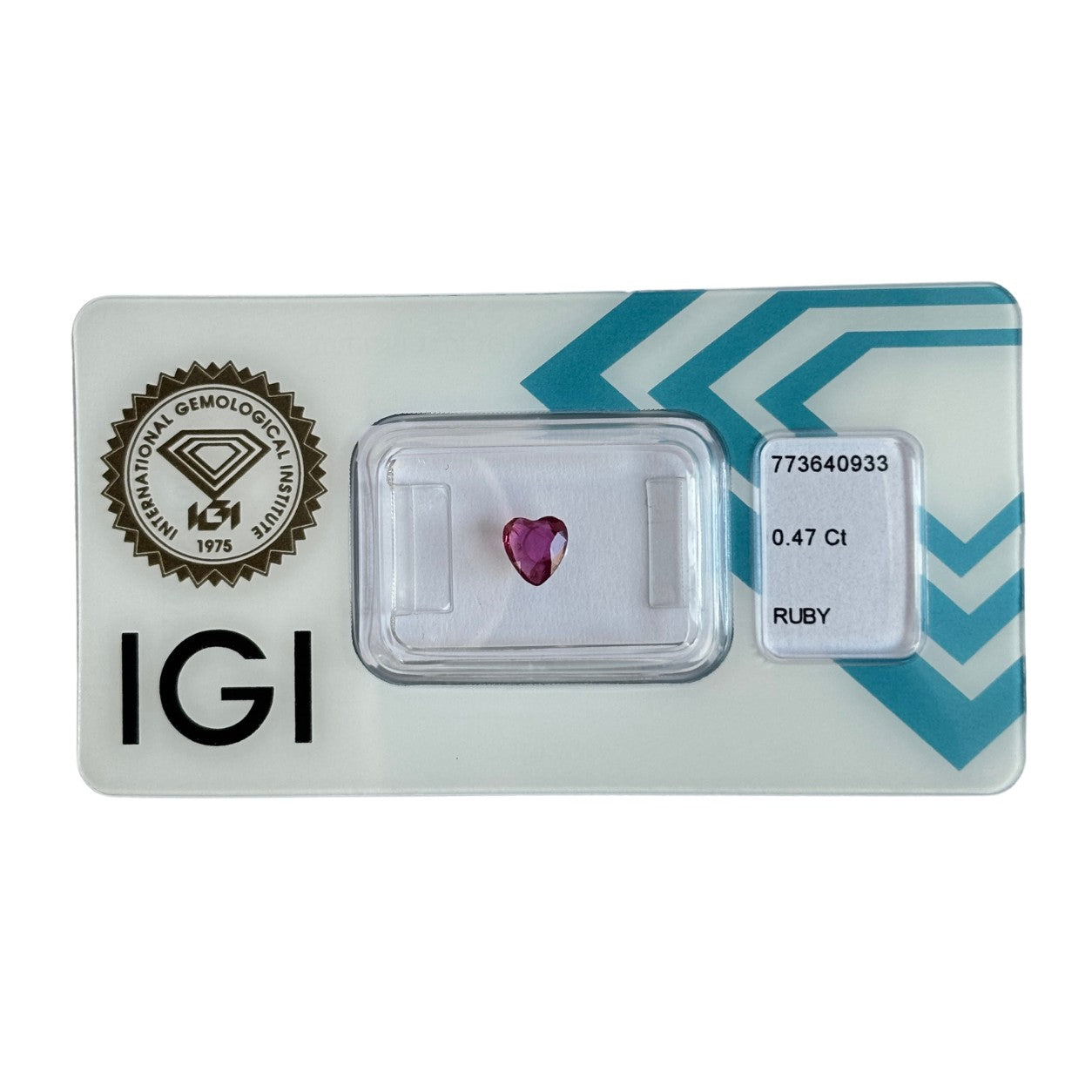 Natürlicher tief purpur-rosa roter Rubin, Heart Mixed Cut, 0,47 ct, zertifizierter Edelstein für hochwertigen Schmuck
