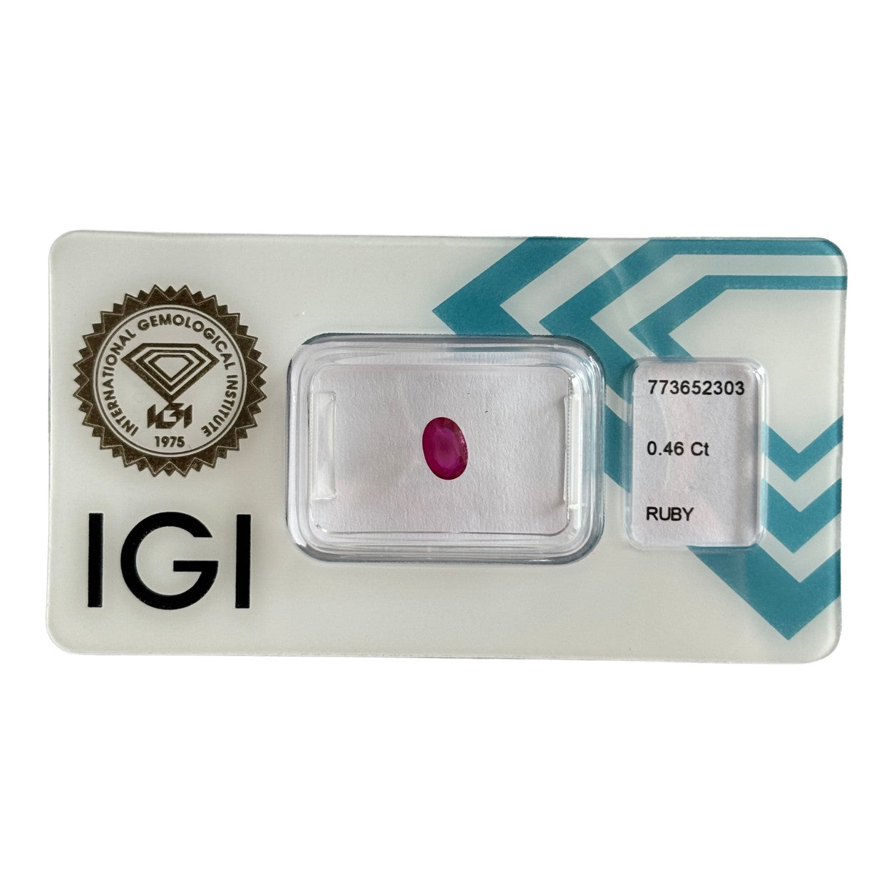 Natürlicher tief purpur roter Rubin, Oval Mixed Cut, 0,46 ct, zertifizierter Edelstein für hochwertigen Schmuck