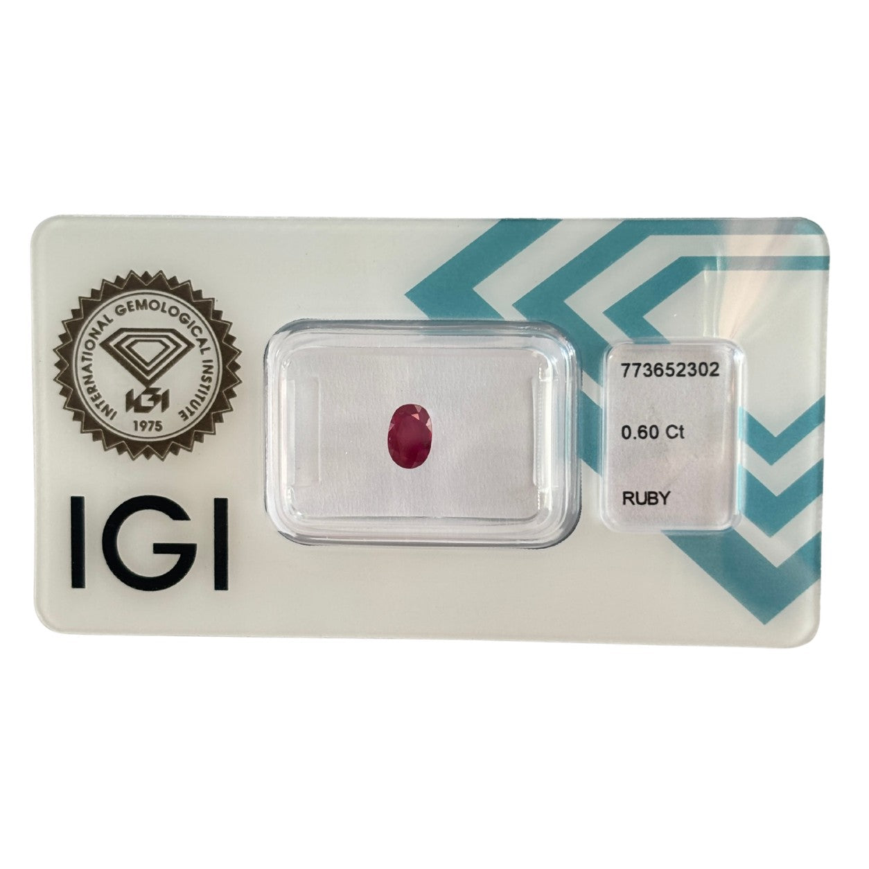 Natürlicher tief purpur-roter Rubin, Oval Mixed Cut, 0,60 ct, zertifizierter Edelstein für hochwertigen Schmuck.