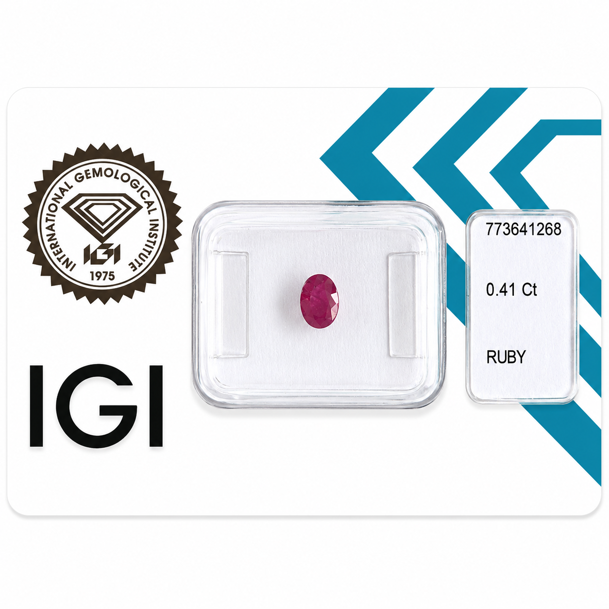 Natürlicher Rubin – 0,41 ct | Oval Mixed Cut | Tief Rosa-Rot