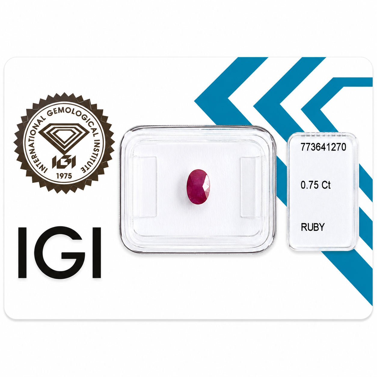 Natürlicher Rubin – 0,75 ct | Oval Mixed Cut | Tief Rosa-Rot