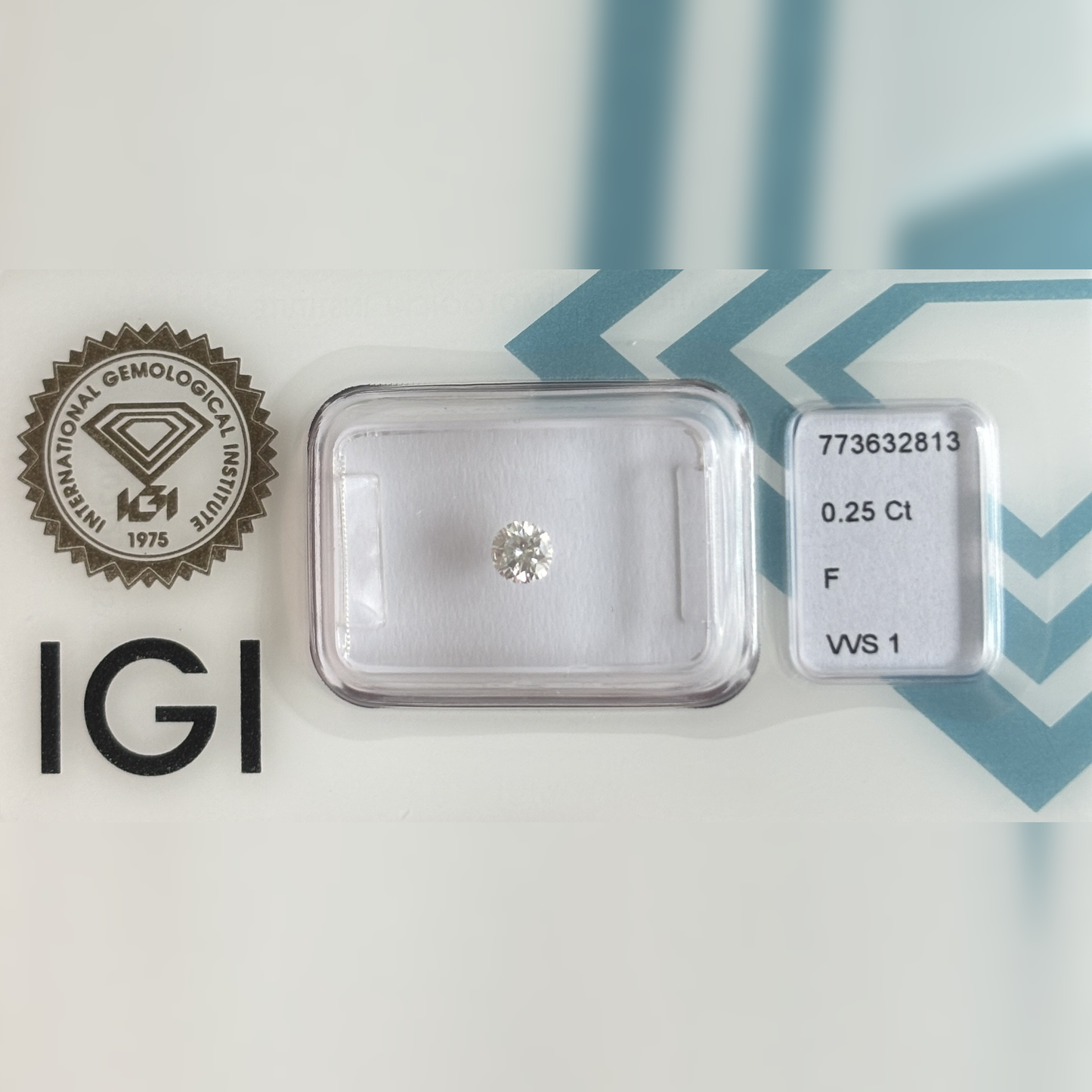Natürlicher Diamant – 0,25 ct | Round Brilliant | F / VVS1