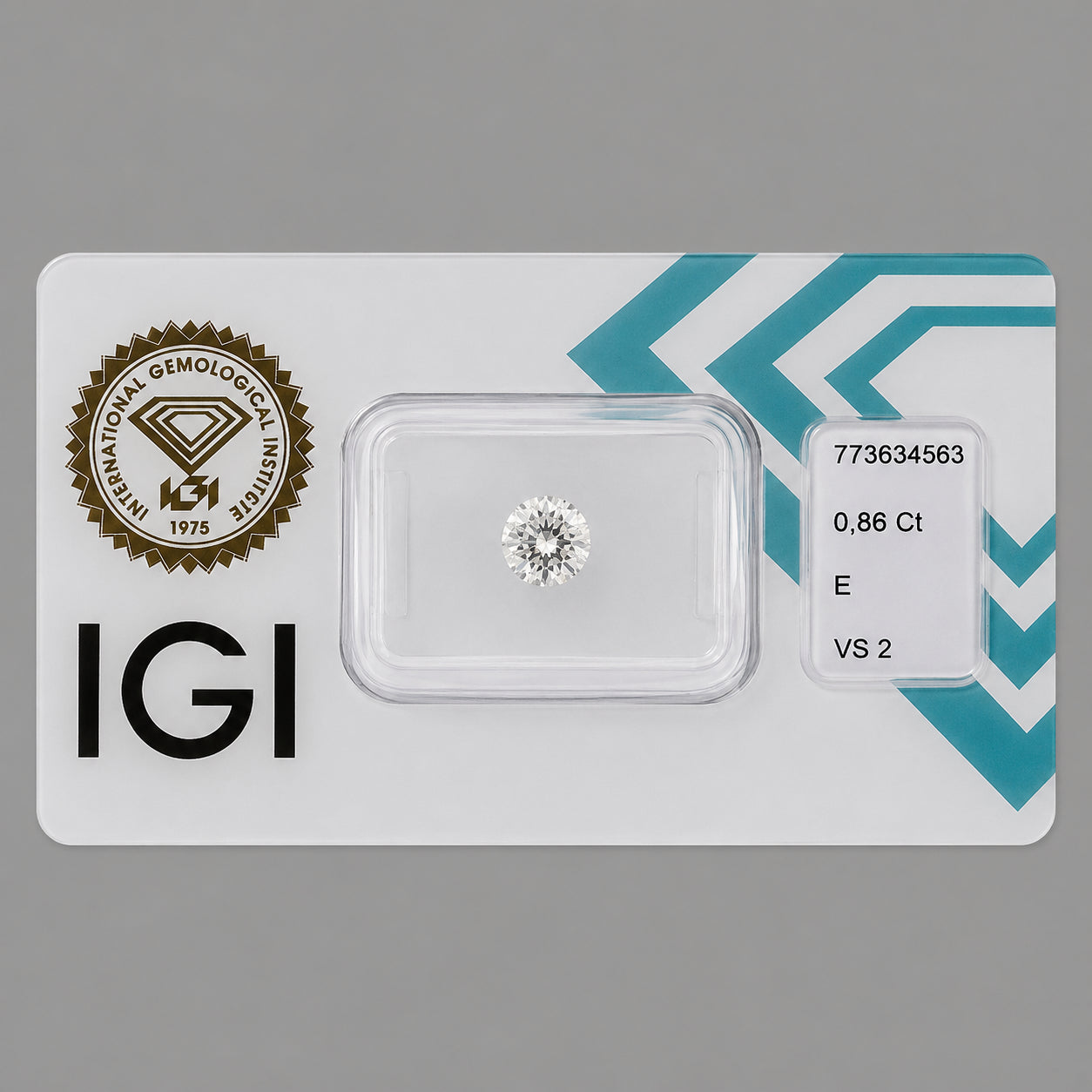 Natürlicher Diamant – 0,86 ct | Round Brilliant | E / VS2