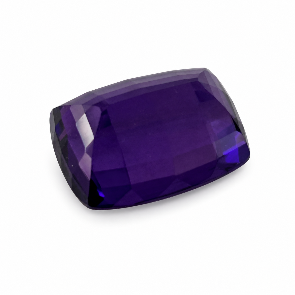Natürlicher Amethyst - 28,11 ct | Antikschliff facettiert | Tiefviolett