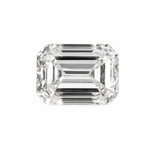 Natürlicher Diamant – 0,50 ct | Emerald Cut | E / SI1