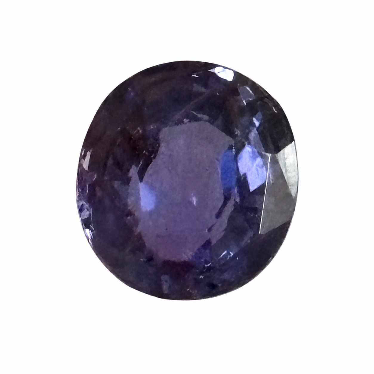 Natürlicher Purpur-Saphir – 2,31 ct | Oval Mixed Cut | Tiefpurpur